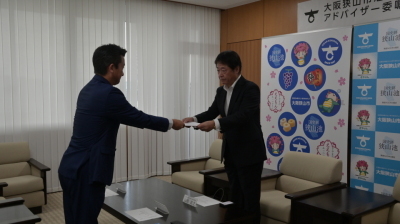 大阪狭山市危機管理アドバイザー 山田吉之さん(学校法人近畿大学法人本部法務部長、元大阪府警察本部地域部長)