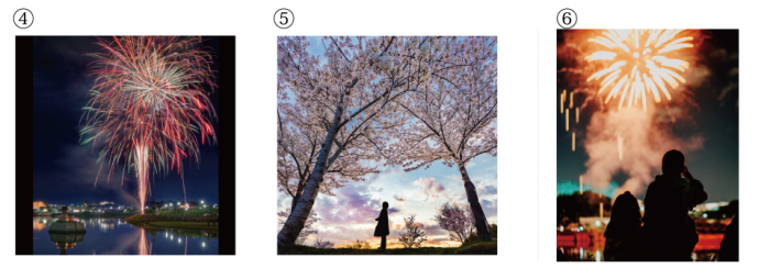 Instagramフォトコンテスト最終候補作品一覧4~6