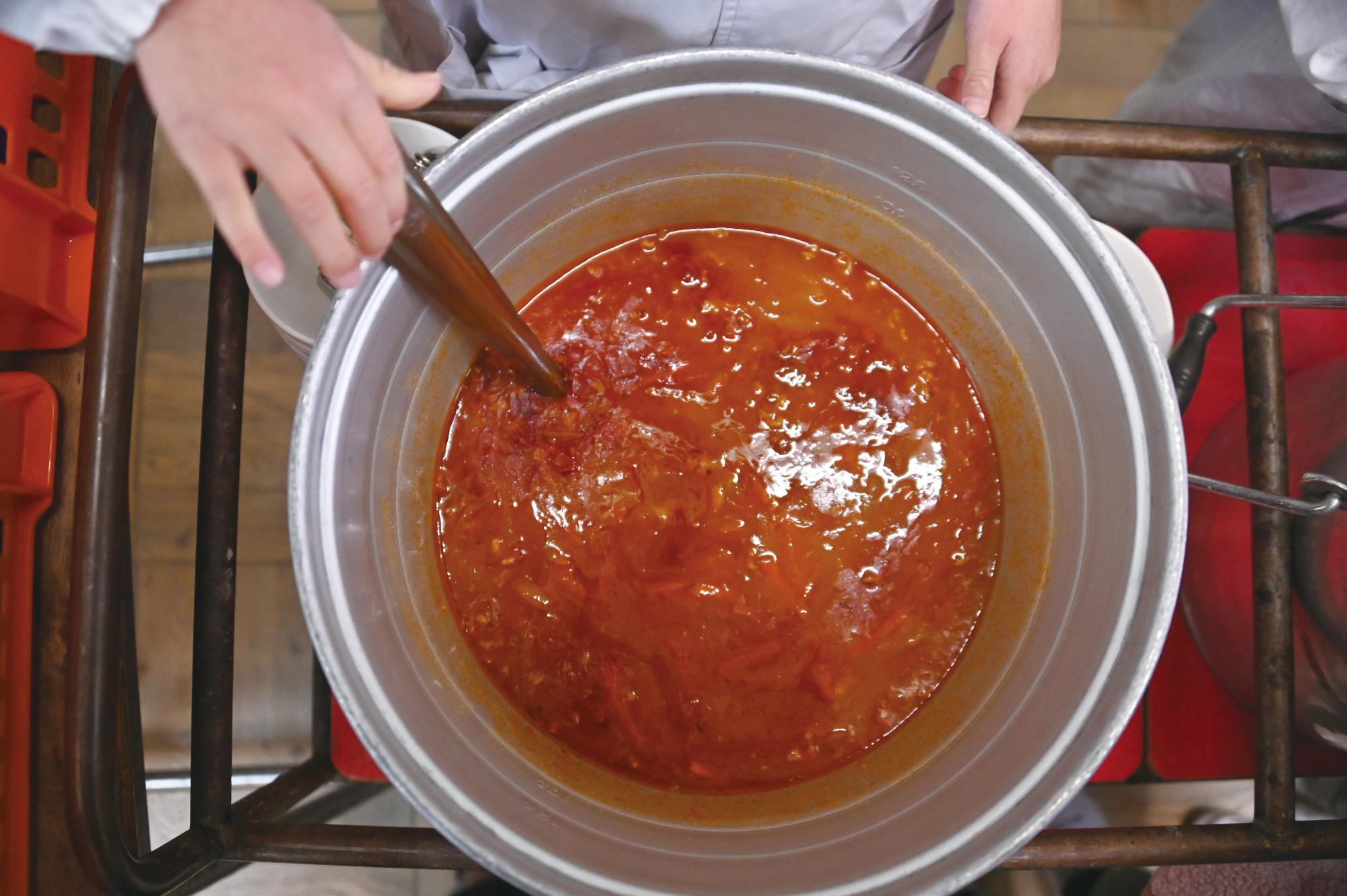 給食準備2