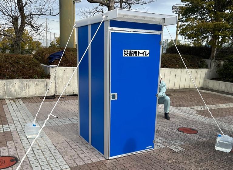 マンホールトイレ設置4