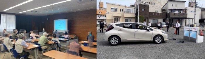 高齢者向け安全運転支援セミナーの様子