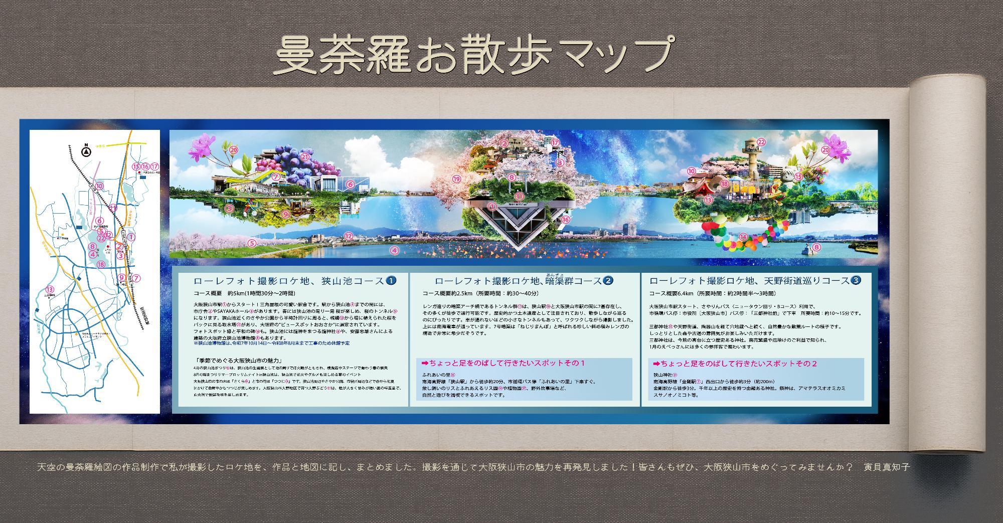 曼荼羅お散歩マップ