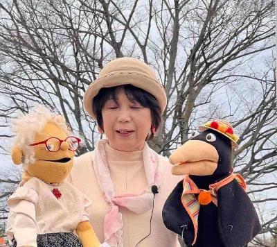 市民協働事業楽しもう!腹話術バルーンアート「はっしゃんランド」の写真です