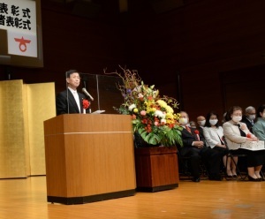 山本尚生市議会議長 祝辞