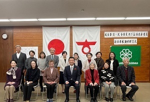 民生委員児童委員感謝状贈呈式