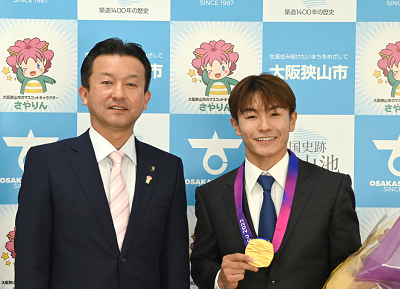 半井重幸さま表敬訪問