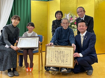 100歳到達者訪問