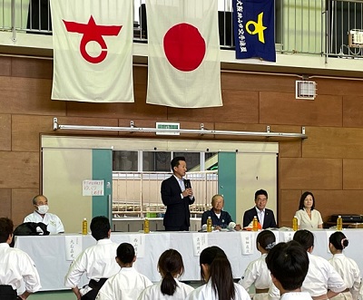 空手道連盟市長杯大会
