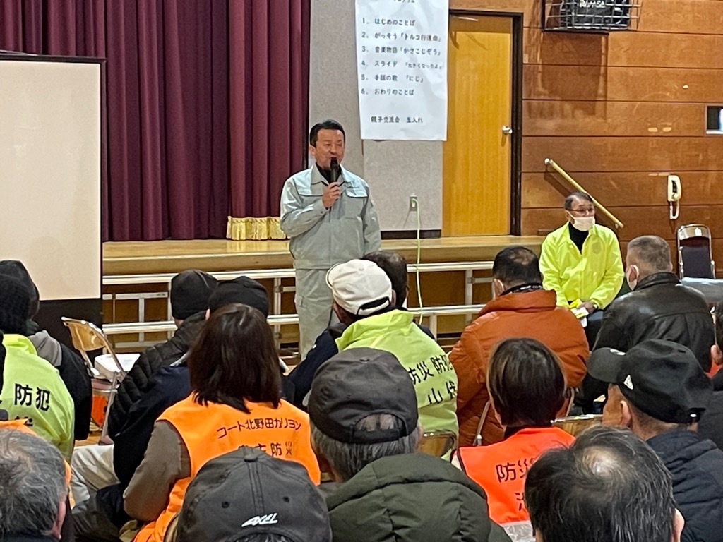 2025西小学校区避難所訓練