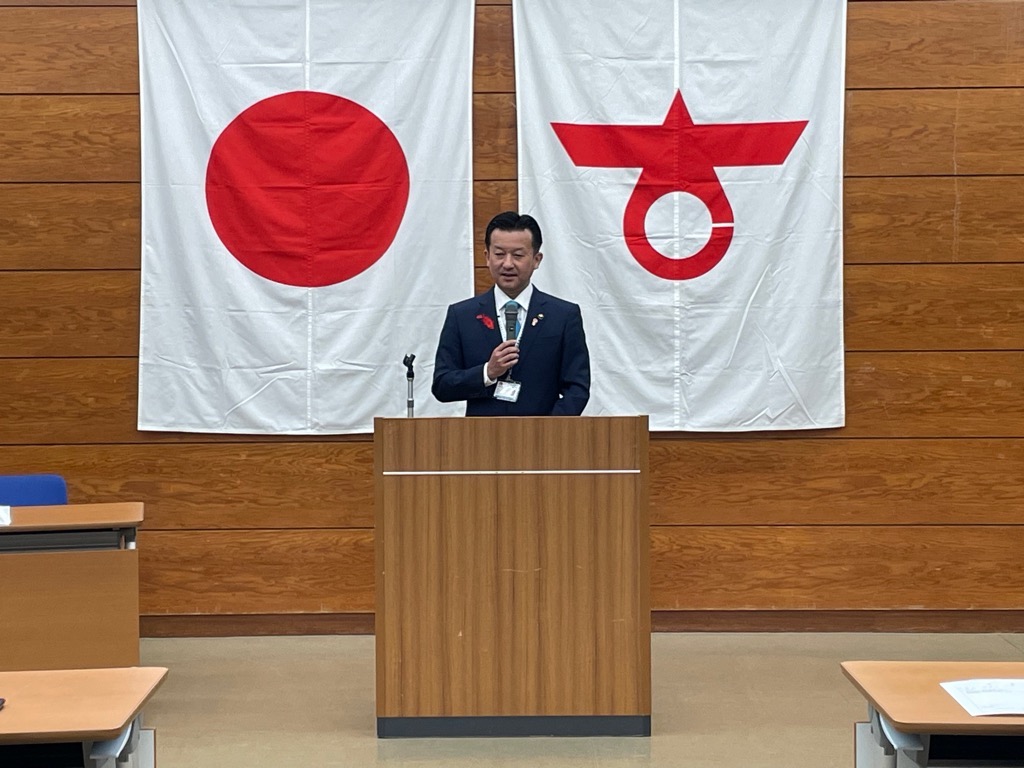 新規採用職員への訓示