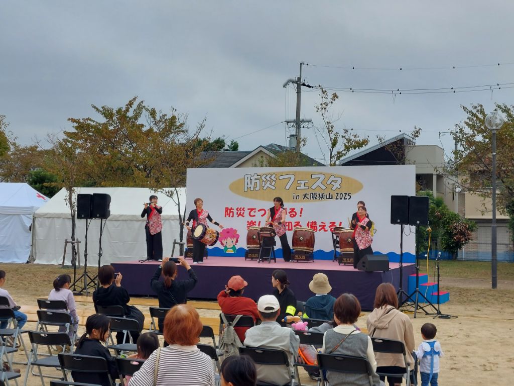 大阪狭山市桜太鼓