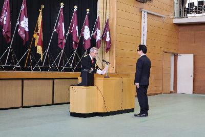 入団者代表