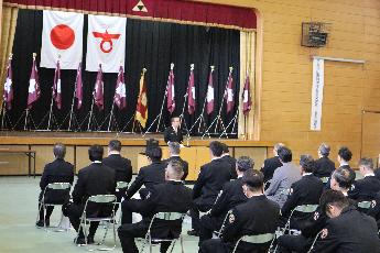 山村副団長あいさつ