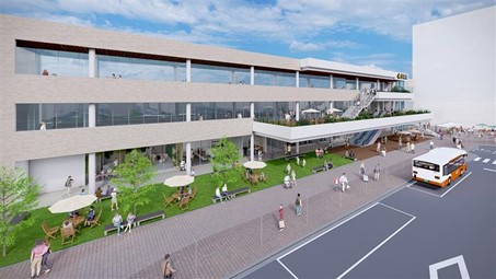 混合液周辺地区再整備事業のイメージ