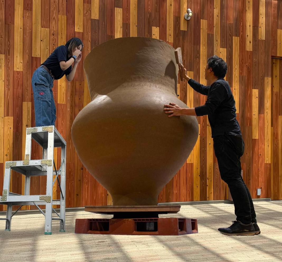 河南町のアート作品