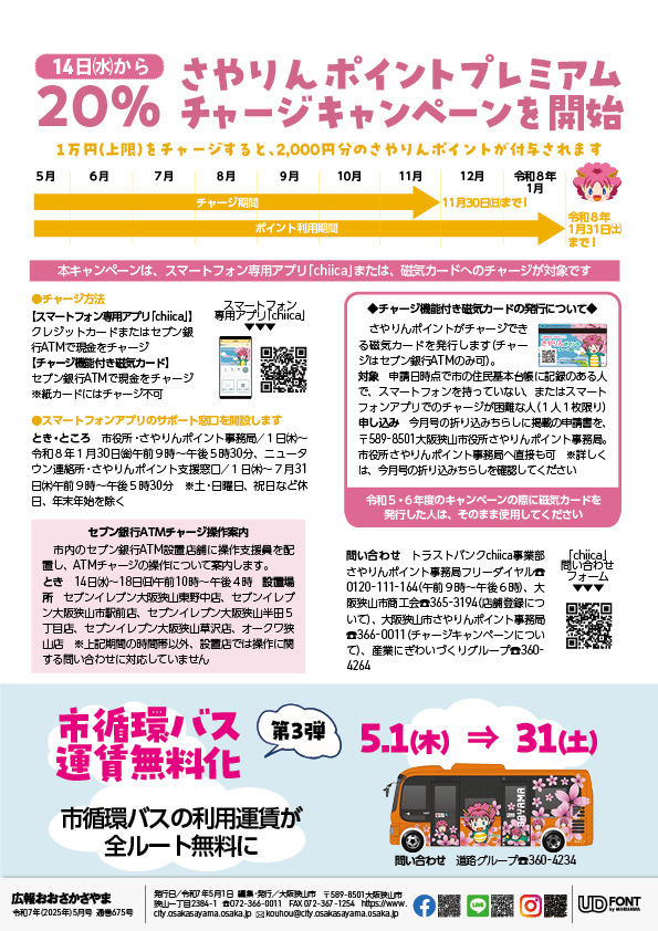 2025広報5月号裏表紙