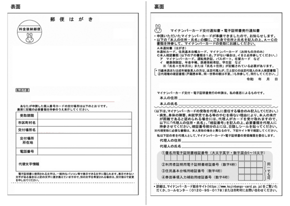 交付通知書