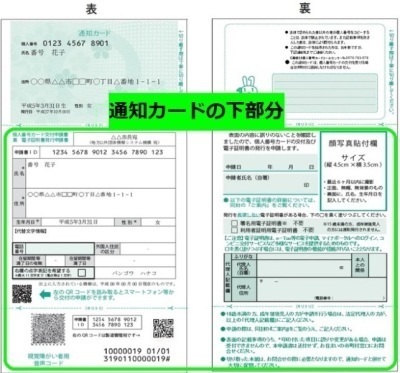 通知カード