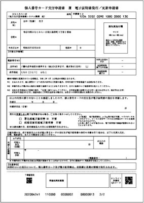 申請書