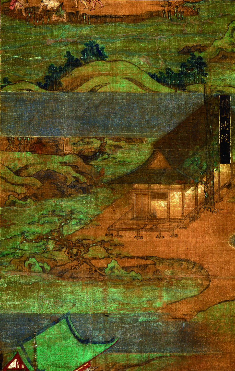 731年に布教のためにつくられた狭山池院