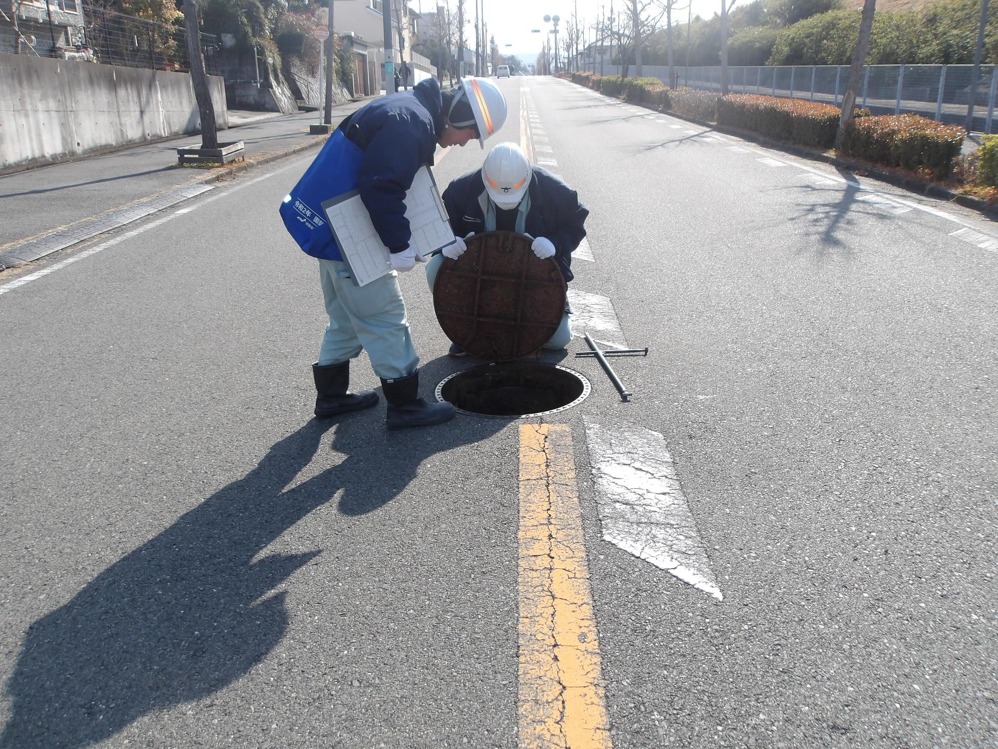 下水道管路調査1