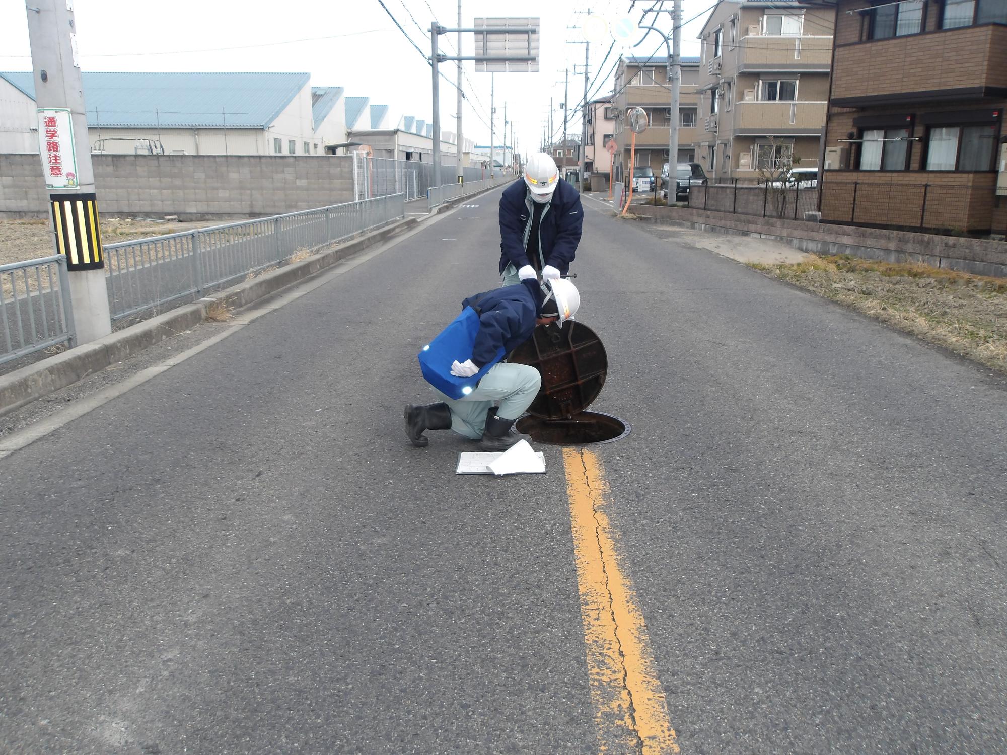 下水道管路調査2