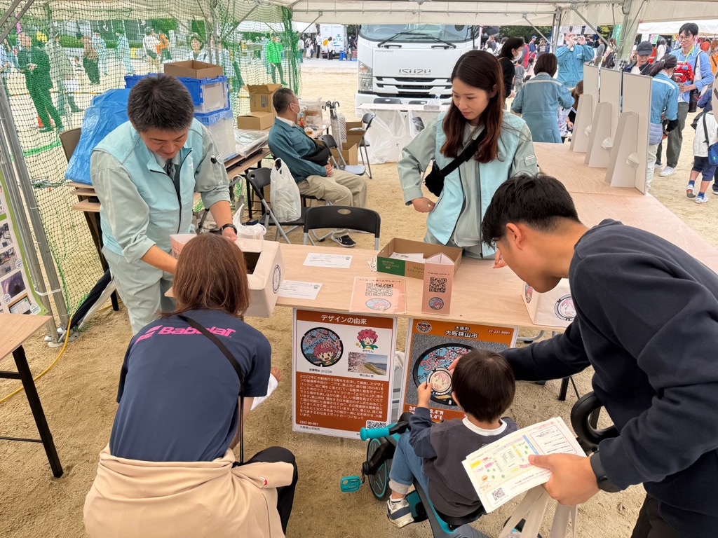 防災フェスタ水政策部ブースの様子3