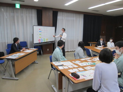 市職員向けSDGs研修の様子
