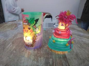 クリスマスの飾り。