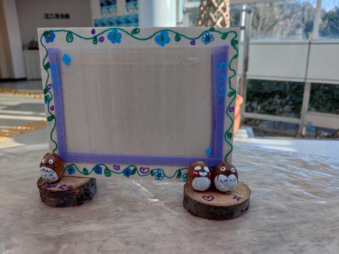 木製写真立て作り