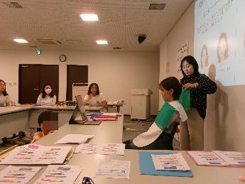 カラー診断の写真です