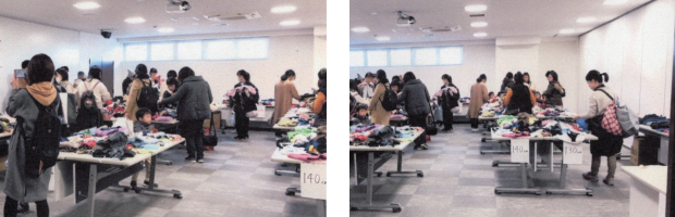 市民共同事業こども服交換会