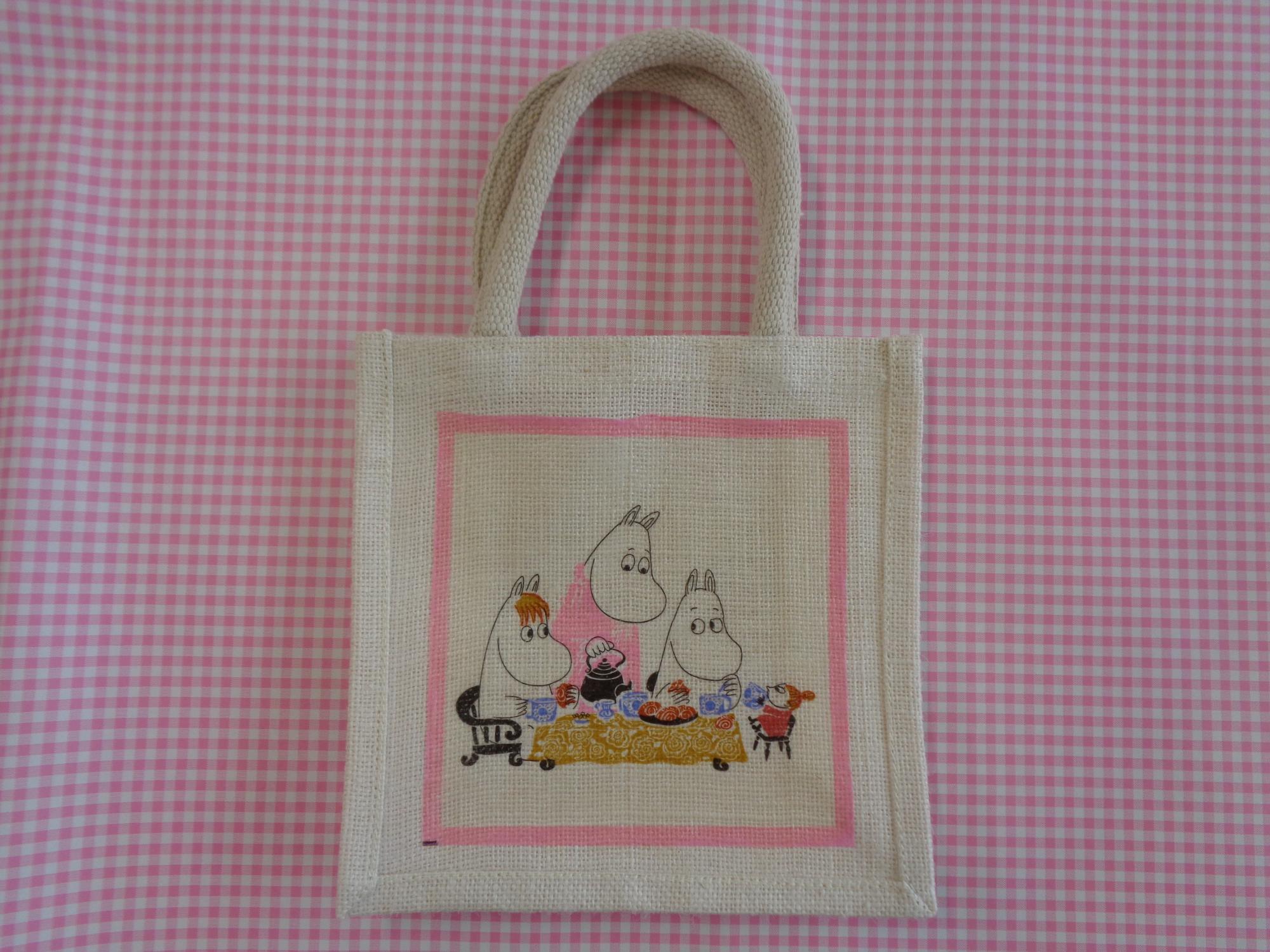 ジュートバックのデコパージュ