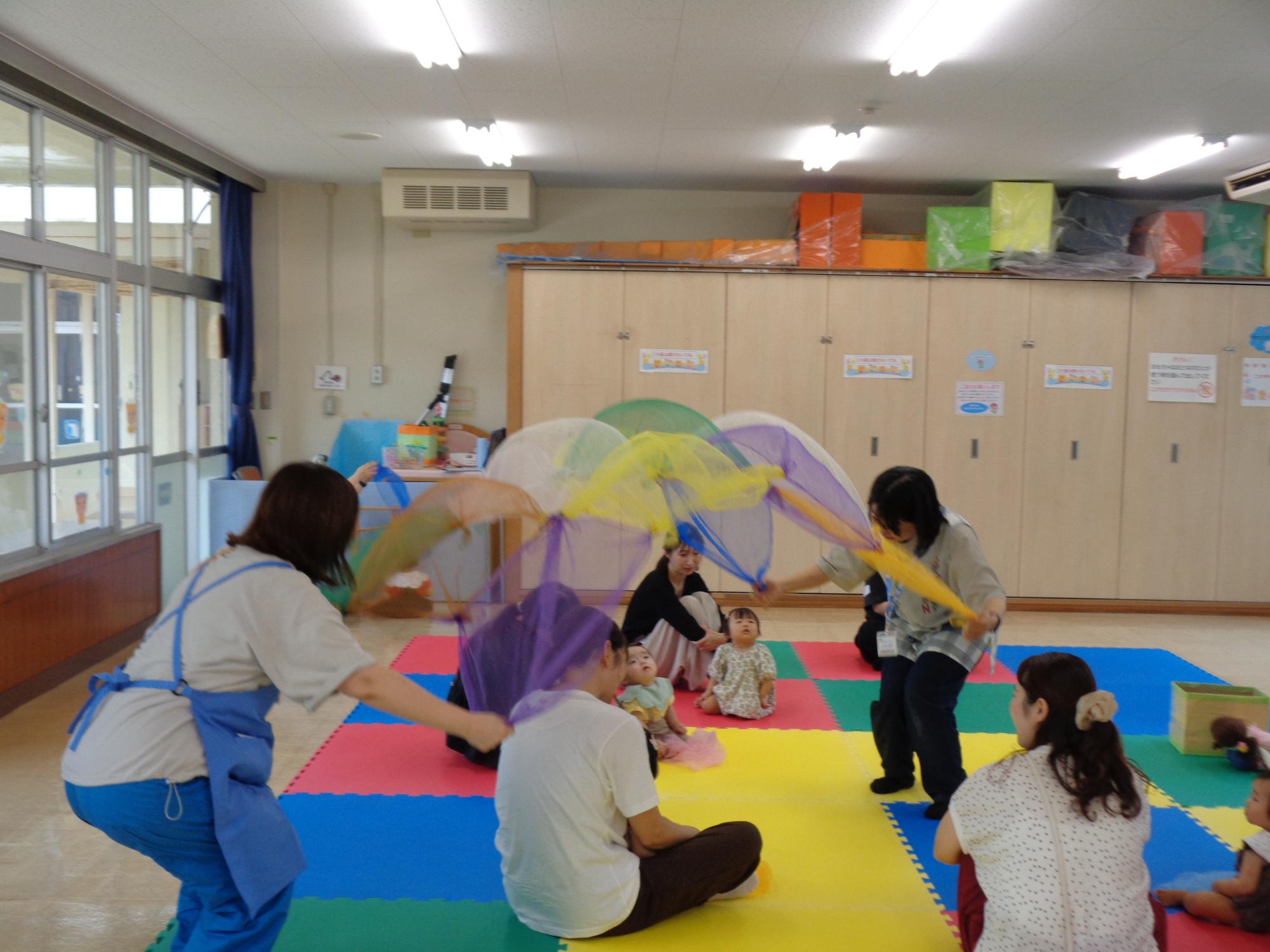 大きなスカーフ