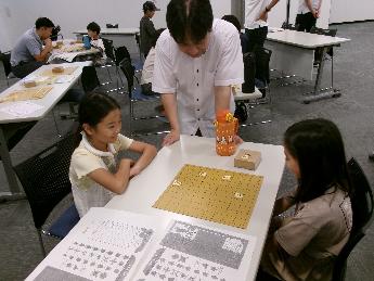 市民協働事業将棋ミニ講座の写真です