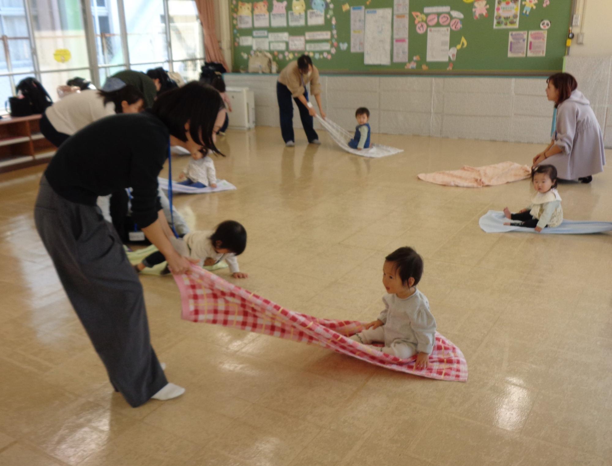 タオルトレイン