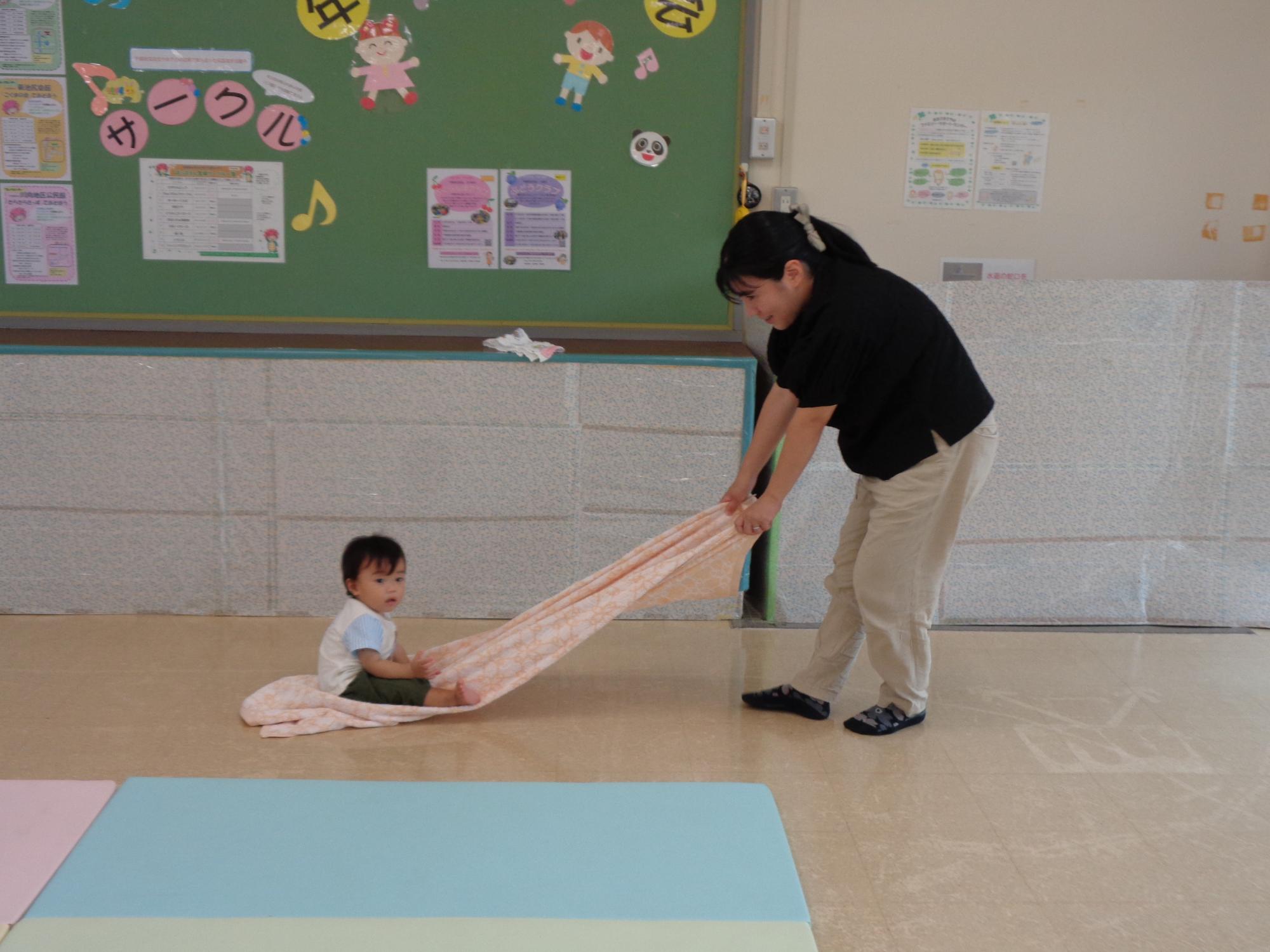 タオルトレイン