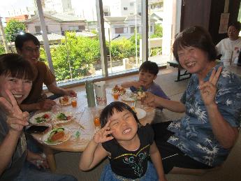 市民協働事業作って食べようロールパンの写真です