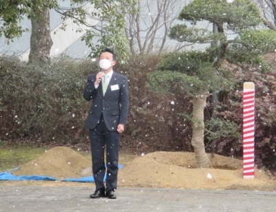 府立狭山池博物館20周年記念植樹式