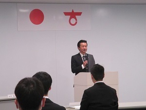 新規採用職員への訓示
