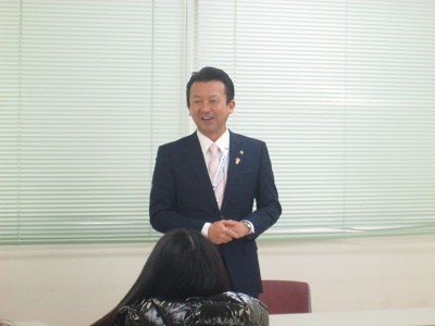 アメリカ合衆国オレゴン州オンタリオ市派遣学生激励会
