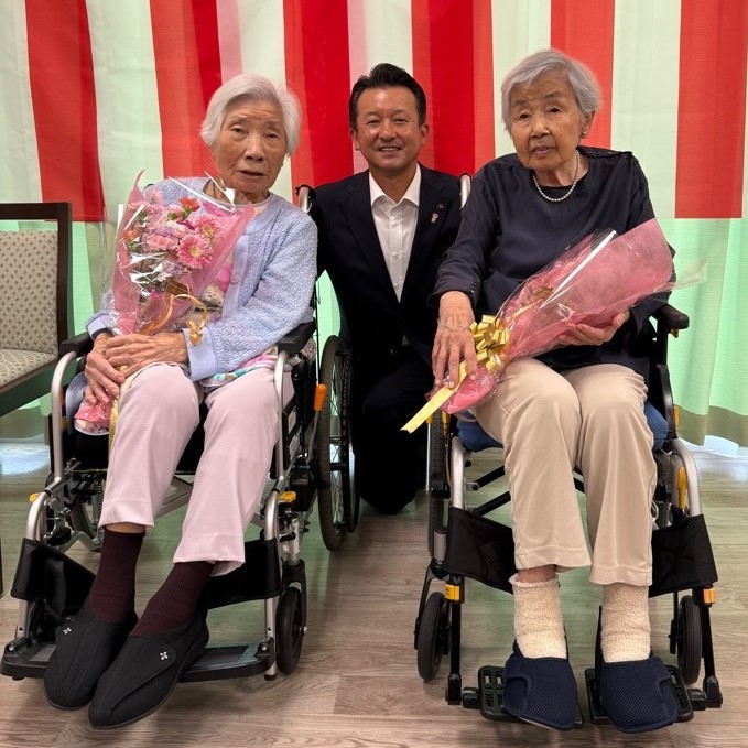 100歳到達者訪問