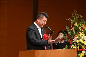 市議会議長来賓祝辞