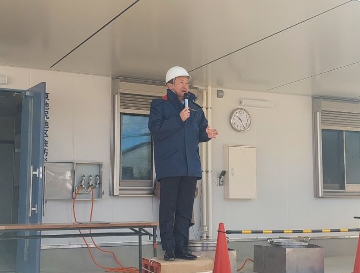 東池尻地区自主防災訓練