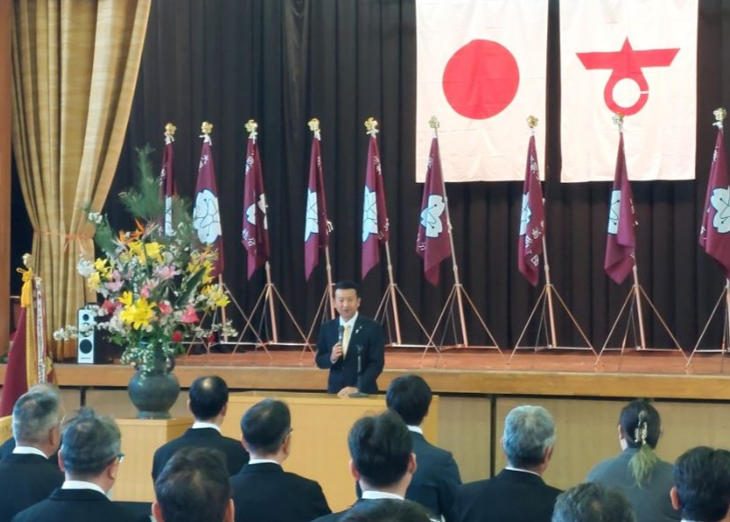 令和8年度大阪狭山市消防団辞令交付式・表彰伝達式