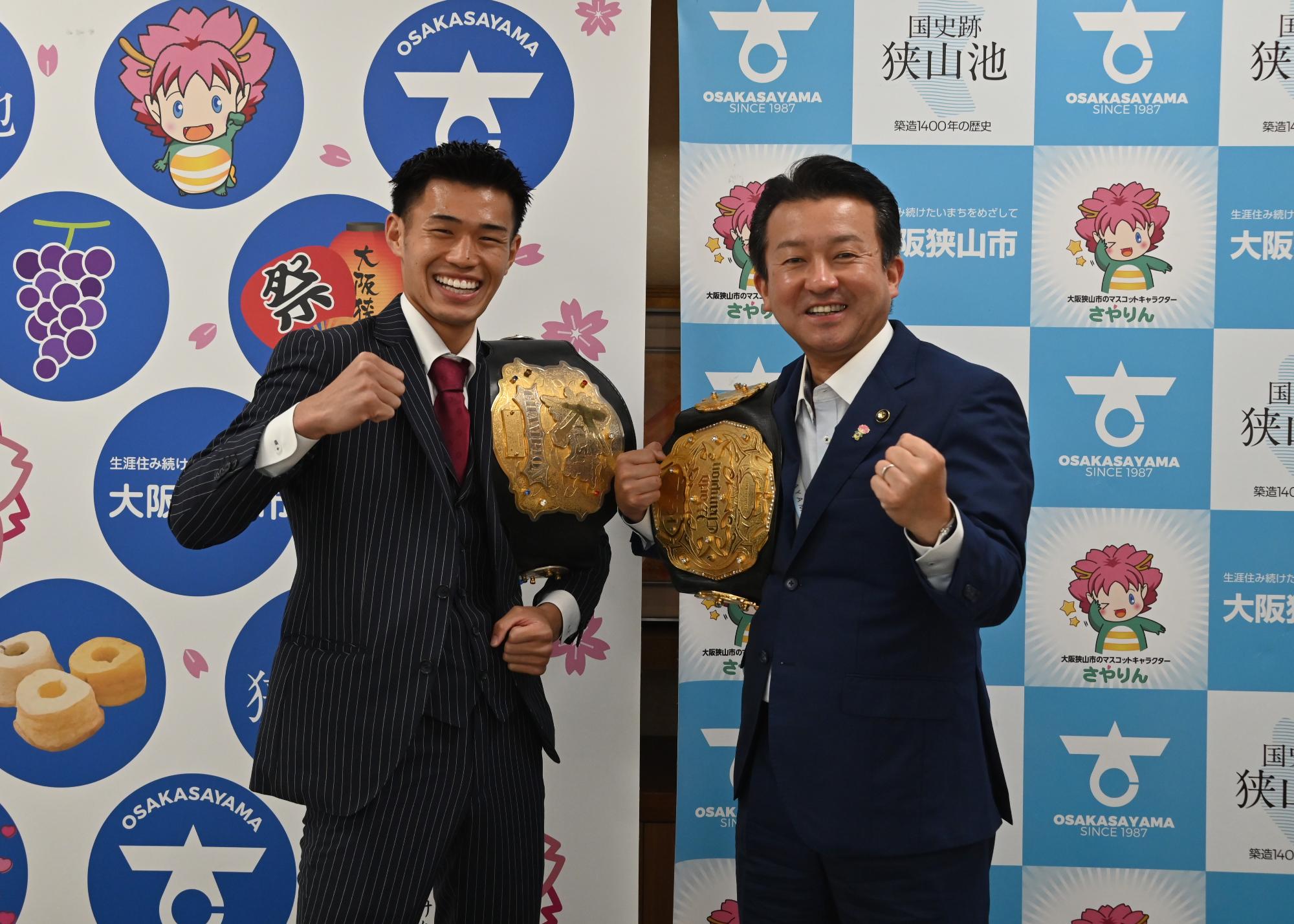 石田龍大様表敬訪問