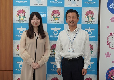 西山朋佳様表敬訪問